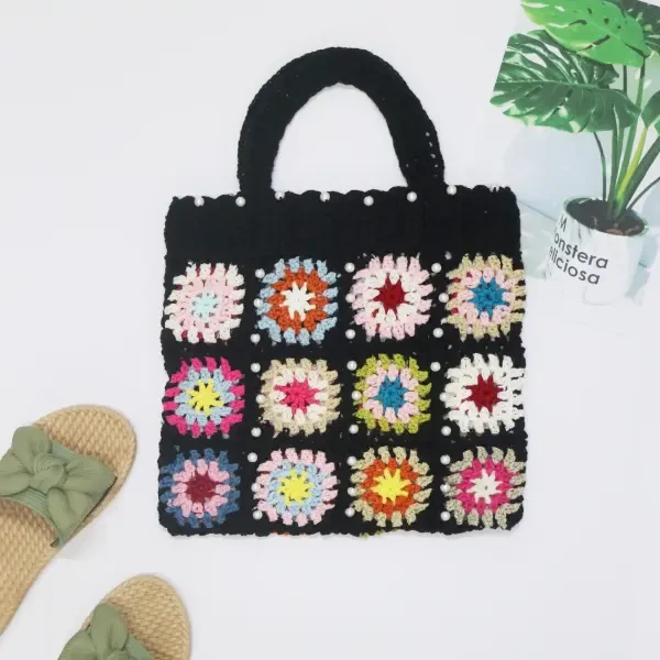 Handmade  Crochet  Large Tote Bag