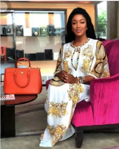 Handmade Dress With Long Skirt