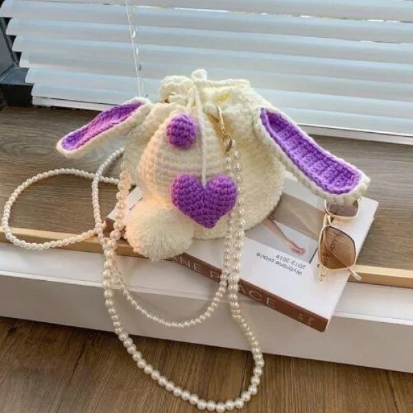 Strawberry Rabbit Shoulder Bag