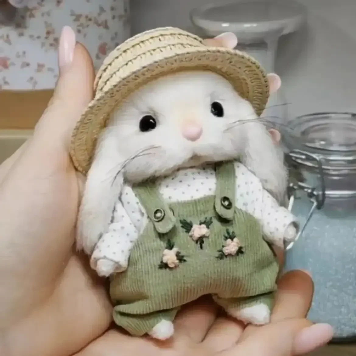Cute Crochet Rabbit Doll