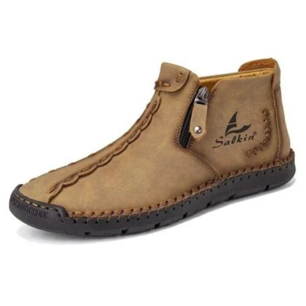 Marten Boot Handmade Large Size Zipper Set